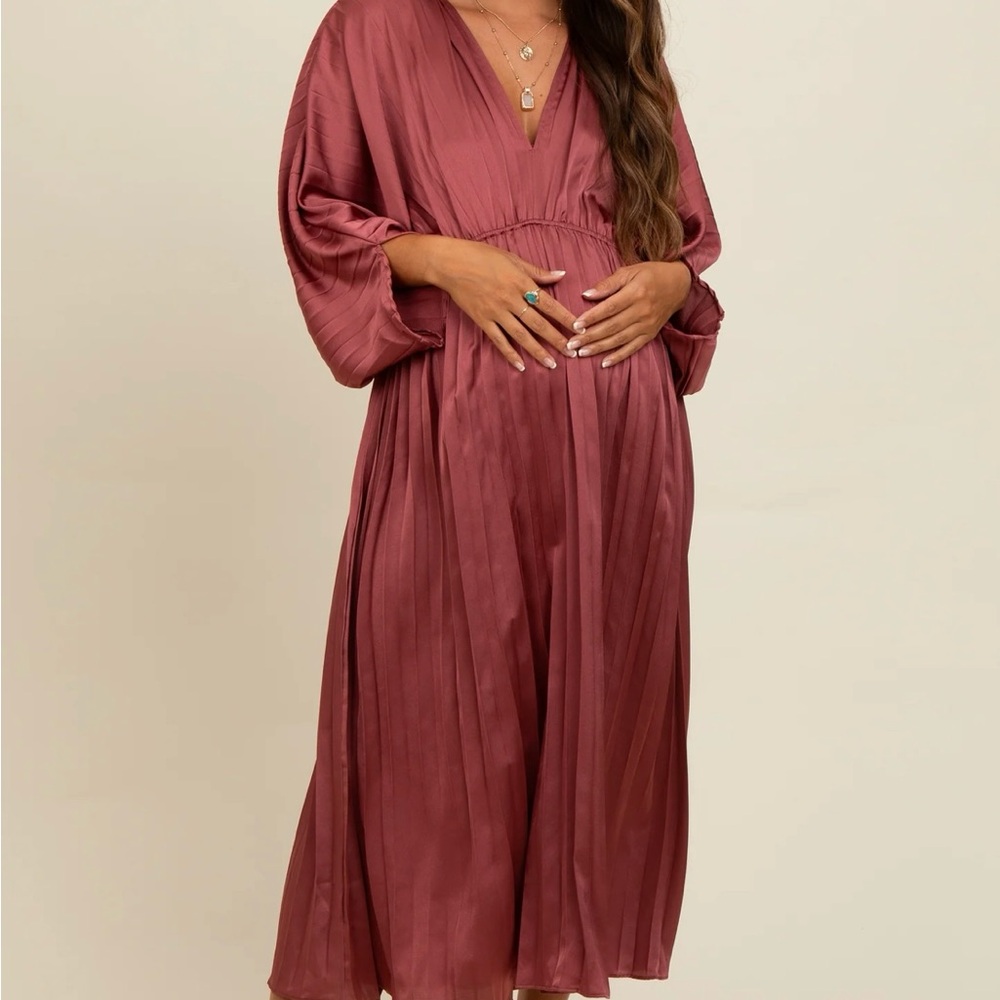 Pinkblush Mauve Maternity Dress